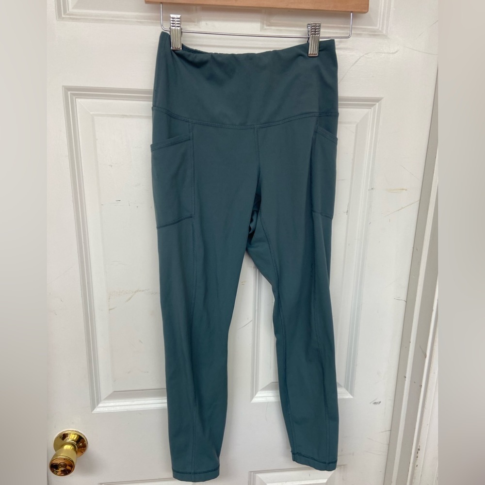 Slate Blue Workout Leggings size small